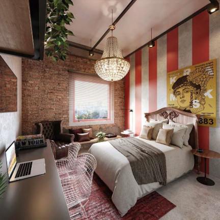 Imagem Apartamento com 1 Quarto à Venda, 20 m² em Floresta - Porto Alegre