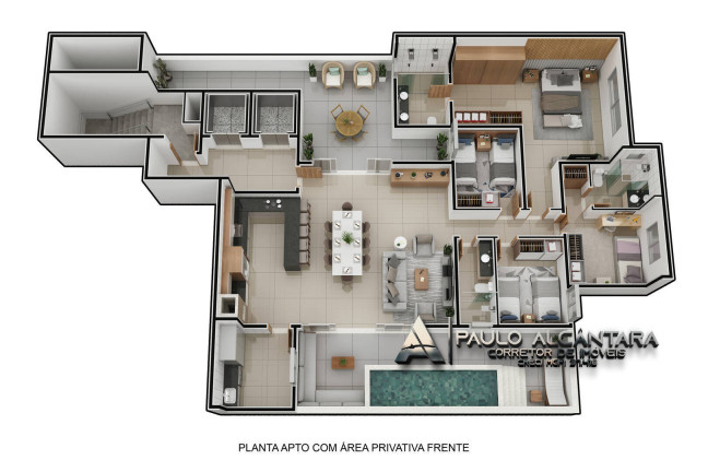 Imagem Apartamento com 3 Quartos à Venda, 110 m² em Horto - Ipatinga