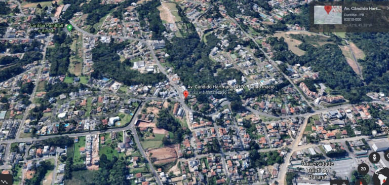 Imagem Terreno à Venda, 1.664 m² em Santo Inácio - Curitiba