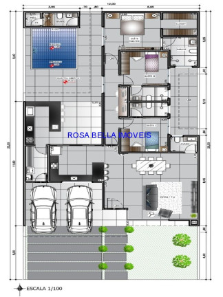 Imagem Casa com 3 Quartos à Venda, 192 m² em Jardim Esplanada - Indaiatuba