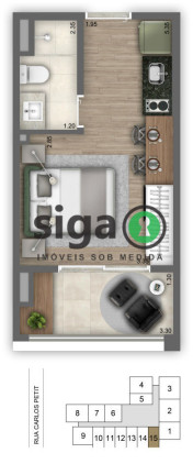 Imagem Apartamento com 1 Quarto à Venda, 25 m² em Vila Mariana - São Paulo