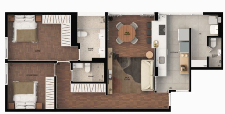 Imagem Apartamento com 2 Quartos à Venda, 97 m² em Bela Vista - São Paulo