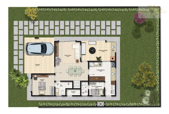 Imagem Casa com 4 Quartos à Venda, 210 m² em Lagoinha - Eusébio