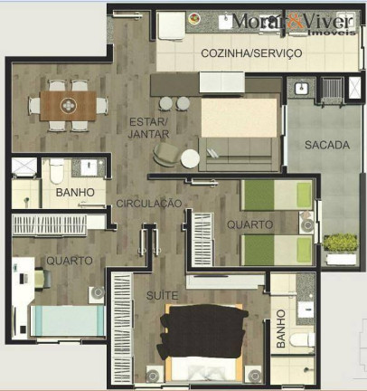 Apartamento com 4 Quartos à Venda, 187 m² em Vila Izabel - Curitiba