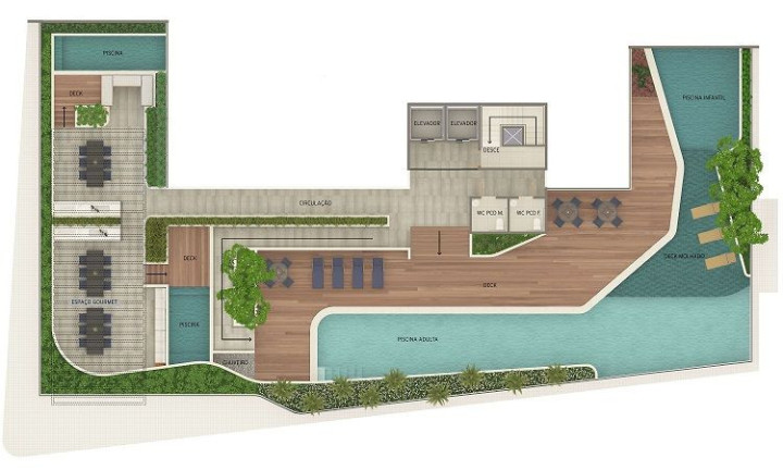 Foto do imóvel: Apartamento com 3 Quartos à Venda, 76 m² em Tambaú - João Pessoa