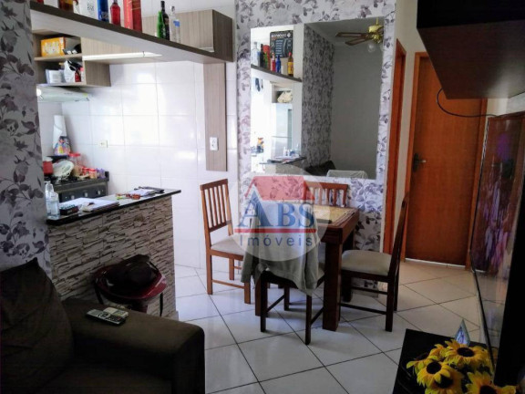 Imagem Apartamento com 1 Quarto à Venda, 39 m² em Jardim Casqueiro - Cubatão