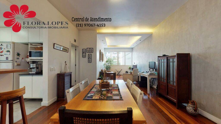 Apartamento com 3 Quartos à Venda, 123 m² em Leblon - Rio De Janeiro