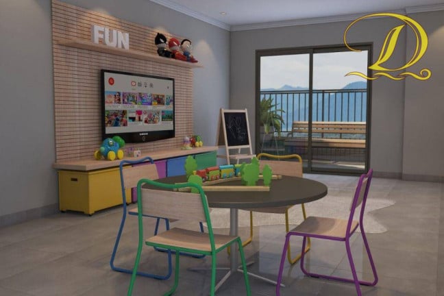 Imagem Apartamento com 2 Quartos à Venda, 106 m² em Canto Do Forte - Praia Grande