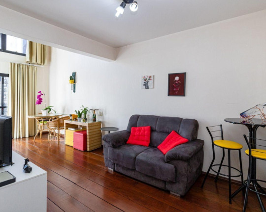 Imagem Flat com 1 Quarto à Venda, 51 m² em Moema - São Paulo