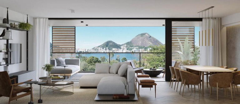 Imagem Apartamento com 4 Quartos à Venda, 213 m² em Lagoa - Rio De Janeiro