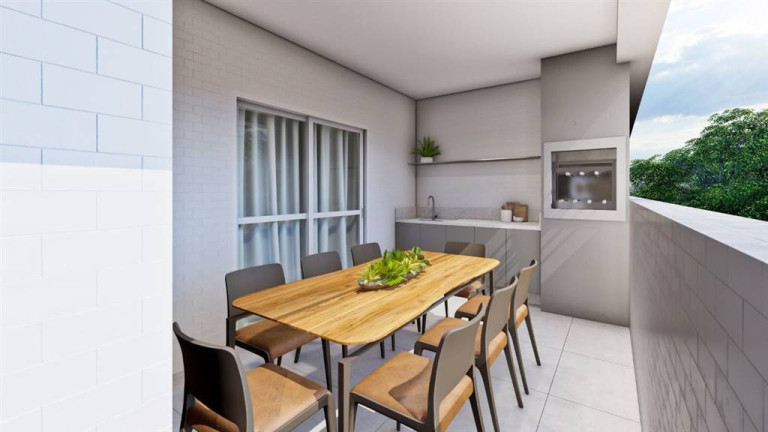 Imagem Apartamento com 1 Quarto à Venda, 43 m² em Forte - Praia Grande