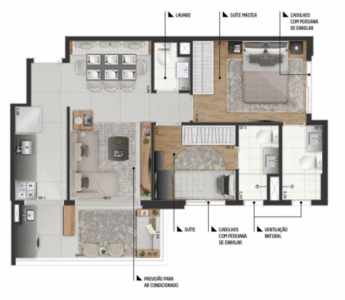 Imagem Apartamento com 2 Quartos à Venda, 54 m² em Moema - São Paulo