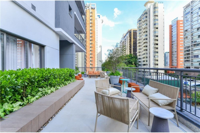 Imagem Apartamento com 1 Quarto à Venda, 24 m² em Moema - São Paulo
