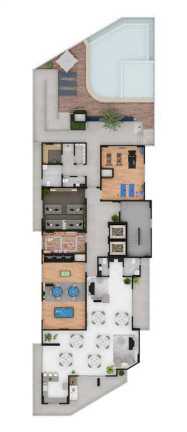 Imagem Apartamento com 2 Quartos à Venda, 72 m² em Mirim - Praia Grande