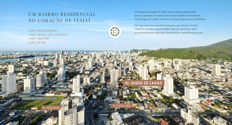 Imagem Apartamento com 2 Quartos à Venda, 74 m² em Vila Operária - Itajaí