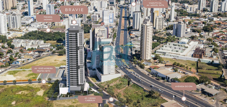Imagem Apartamento com 3 Quartos à Venda, 105 m² em Bosque Da Saúde - Cuiabá