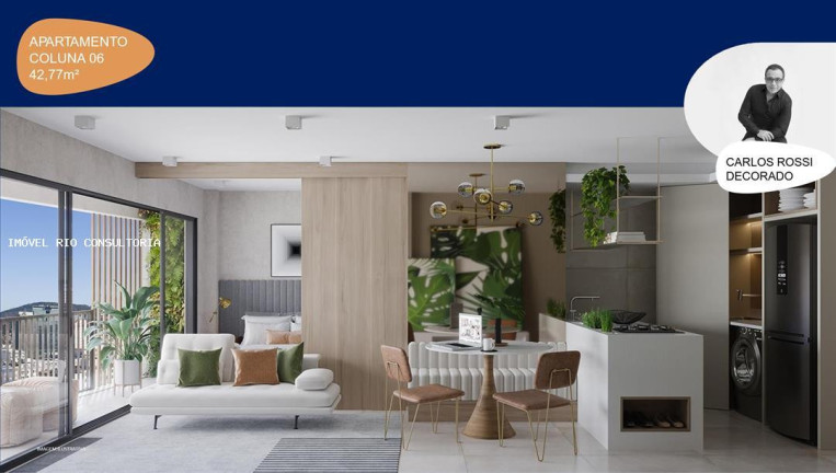 Imagem Apartamento com 1 Quarto à Venda, 29 m² em Centro - Rio De Janeiro