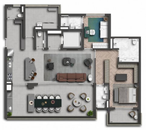 Imagem Apartamento com 3 Quartos à Venda, 216 m² em Santo Amaro - São Paulo