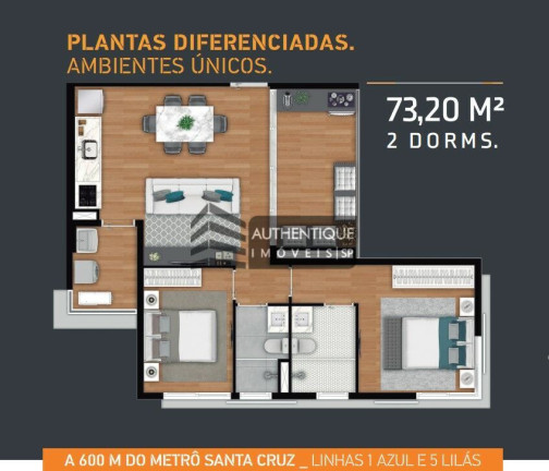 Imagem Apartamento com 2 Quartos à Venda, 79 m² em Vila Mariana - São Paulo