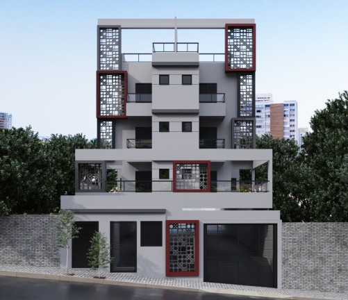 Imagem Apartamento com 2 Quartos à Venda, 90 m² em Santa Maria - Santo André