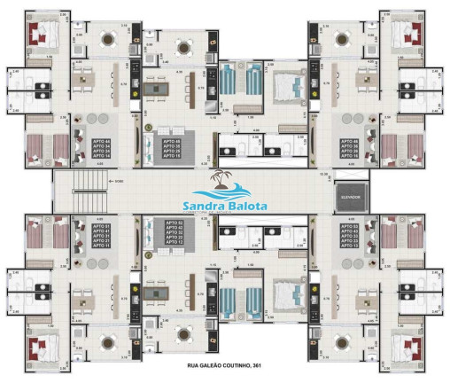 Imagem Apartamento com 2 Quartos à Venda, 65 m² em Itaguá - Ubatuba