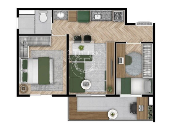 Apartamento com 1 Quarto à Venda, 30 m² em Vila Da Saúde - São Paulo