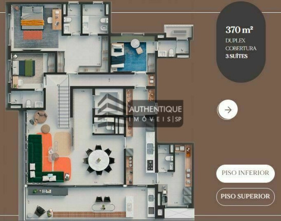 Apartamento com 3 Quartos à Venda, 370 m² em Jardins - São Paulo