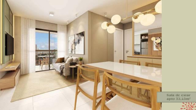 Imagem Apartamento com 3 Quartos à Venda, 66 m² em Presidente Kennedy - Fortaleza