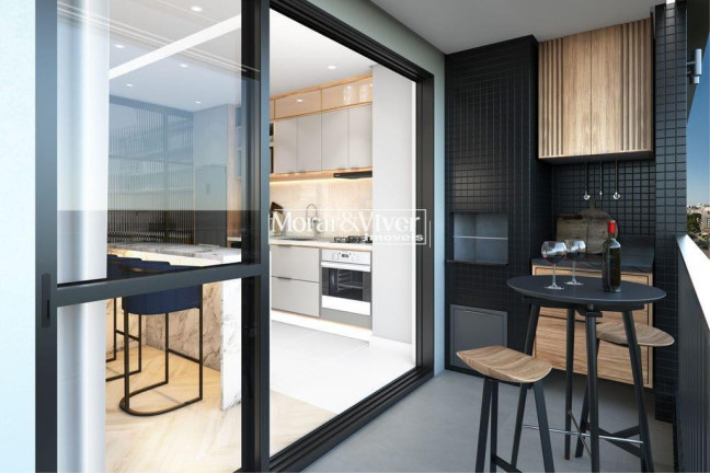Imagem Apartamento com 2 Quartos à Venda, 56 m² em Juvevê - Curitiba