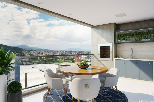 Imagem Apartamento com 3 Quartos à Venda, 128 m² em Kobrasol - São José