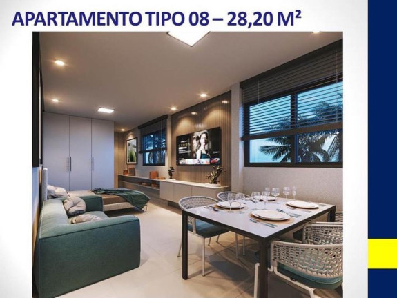 Apartamento com 1 Quarto à Venda, 23 m² em Intermares - Cabedelo