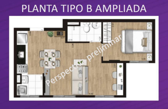 Apartamento com 2 Quartos à Venda, 36 m² em Capão Redondo - São Paulo