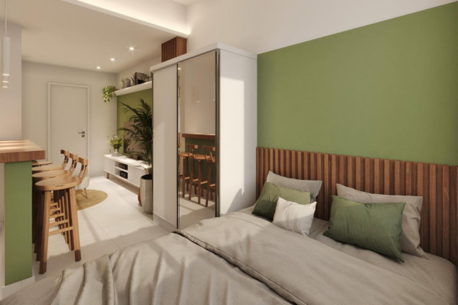 Apartamento com 1 Quarto à Venda, 25 m² em Santa Teresa - Rio De Janeiro