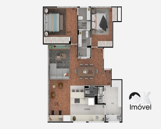 Imagem Apartamento com 2 Quartos à Venda, 125 m² em Higienópolis - São Paulo