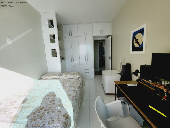 Apartamento com 3 Quartos à Venda, 127 m² em Vitoria - Salvador