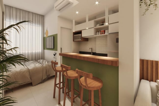 Imagem Apartamento com 1 Quarto à Venda, 25 m² em Santa Teresa - Rio De Janeiro