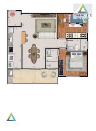 Imagem Apartamento com 2 Quartos à Venda, 73 m² em Bairu - Juiz De Fora