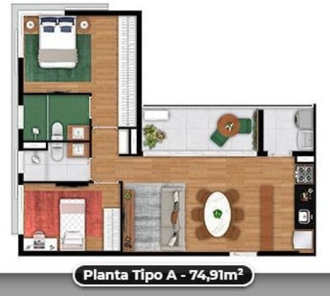 Imagem Apartamento com 2 Quartos à Venda, 74 m² em Vila Mariana - São Paulo