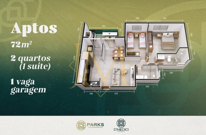 Imagem Apartamento com 2 Quartos à Venda, 72 m² em Imbaúbas - Ipatinga
