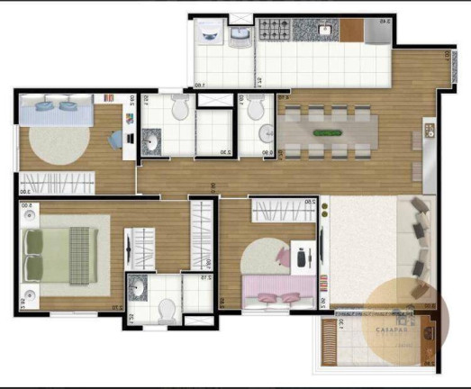 Imagem Apartamento com 3 Quartos à Venda, 85 m² em Vila Gumercindo - São Paulo