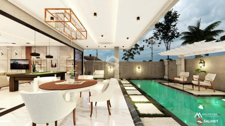 Imagem Casa com 4 Quartos à Venda, 341 m² em Meia Praia - Porto Belo