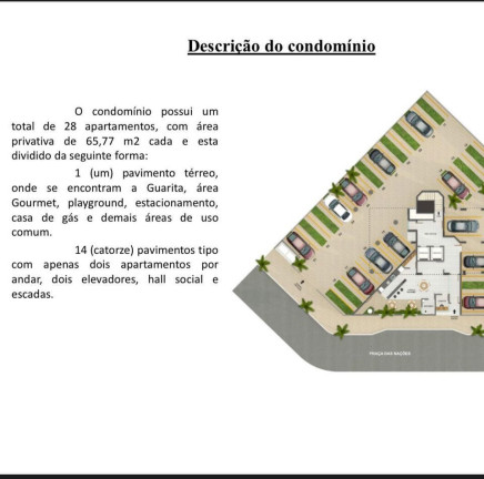 Imagem Apartamento com 2 Quartos à Venda, 65 m² em Tibery - Uberlândia