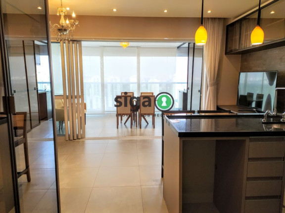 Imagem Apartamento com 1 Quarto para Alugar, 59 m² em Brooklin Paulista - São Paulo