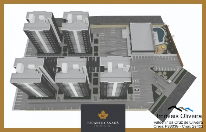 Imagem Apartamento com 1 Quarto à Venda, 62 m² em Canadá - Cascavel