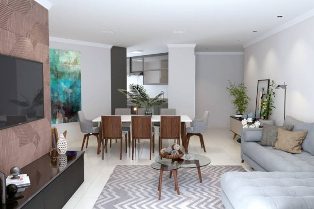 Imagem Apartamento com 3 Quartos à Venda, 108 m² em Guilhermina - Praia Grande