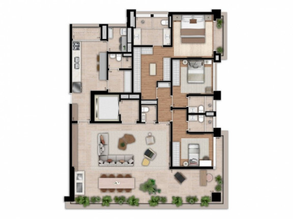 Imagem Apartamento com 3 Quartos à Venda, 195 m² em Vila Nova Conceição - São Paulo