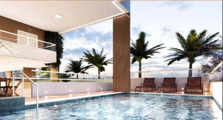 Imagem Apartamento com 2 Quartos à Venda, 72 m² em Guilhermina - Praia Grande