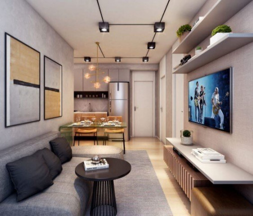 Imagem Apartamento com 2 Quartos à Venda, 36 m² em Centro - São Paulo