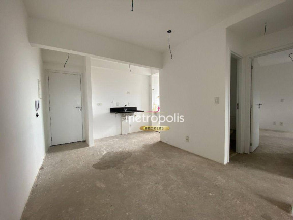 Imagem Apartamento com 2 Quartos à Venda, 53 m² em Vila Tibiriçá - Santo André