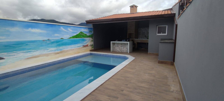 Imagem Casa com 2 Quartos à Venda, 180 m² em Estância Dos Eucaliptos - Peruíbe